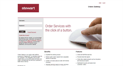 Desktop Screenshot of ordersgateway.com