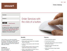 Tablet Screenshot of ordersgateway.com